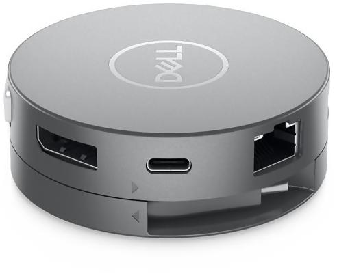 USB-C dockningsstation Dell Mobile Adapter DA310, VGA/HDMI/DP, GigaLAN, 2xUSB 3.2, 1xUSB-C, 90W PD pass-through
