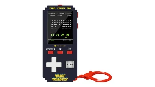 Min Arcade Pixel Pocket Pro Space Invaders bärbara spelkonsol, bild 3