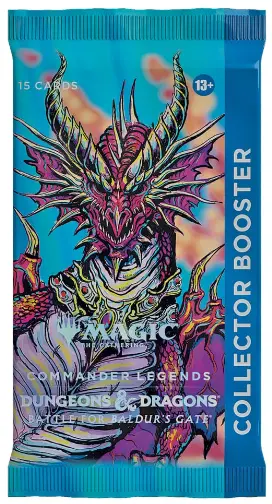 Magic The Gathering Battle for Baldur's Gate Collector Booster