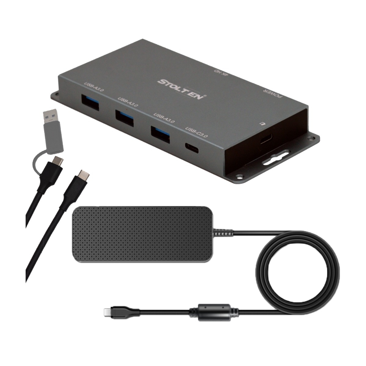 Stoltzen HERA HuddleHub Mini 100 W + 2 M USB-C