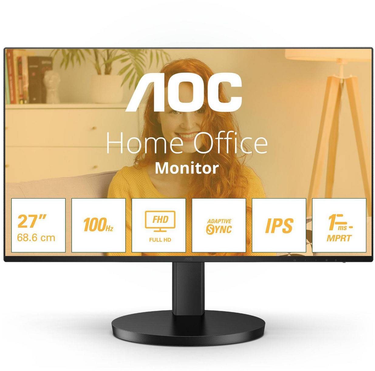 AOC Basic-line 27B3HA2 27" - 1920x1080 IPS 100Hz, bild 4
