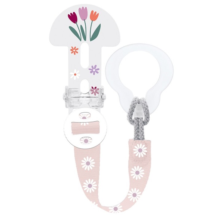 MAM Pacifier Clip It Pink