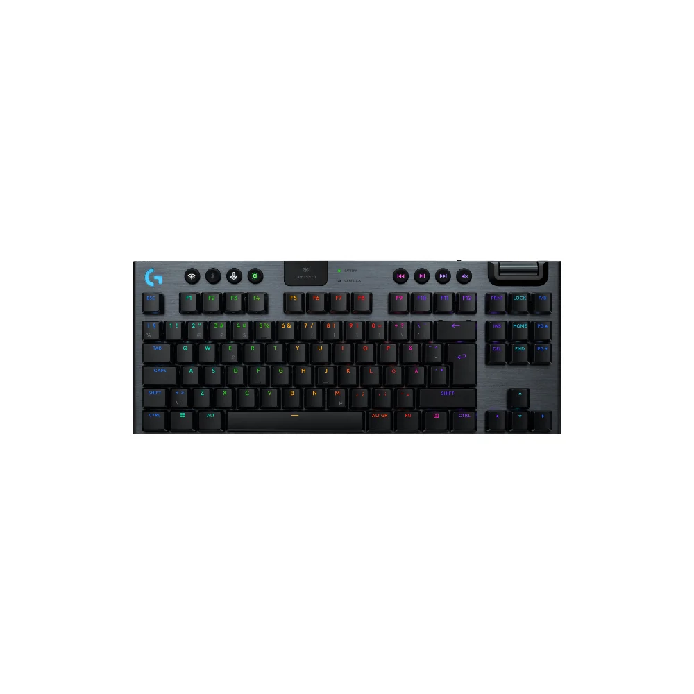 Logitech G915 X LIGHTSPEED TKL trådlöst gaming tangentbord - GL Linear, svart