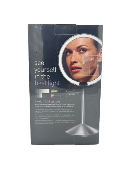 Simplehuman ST3004 12cm Sensor Mirror Fold Light Up Makeup Magnifying Mirror, bild 4