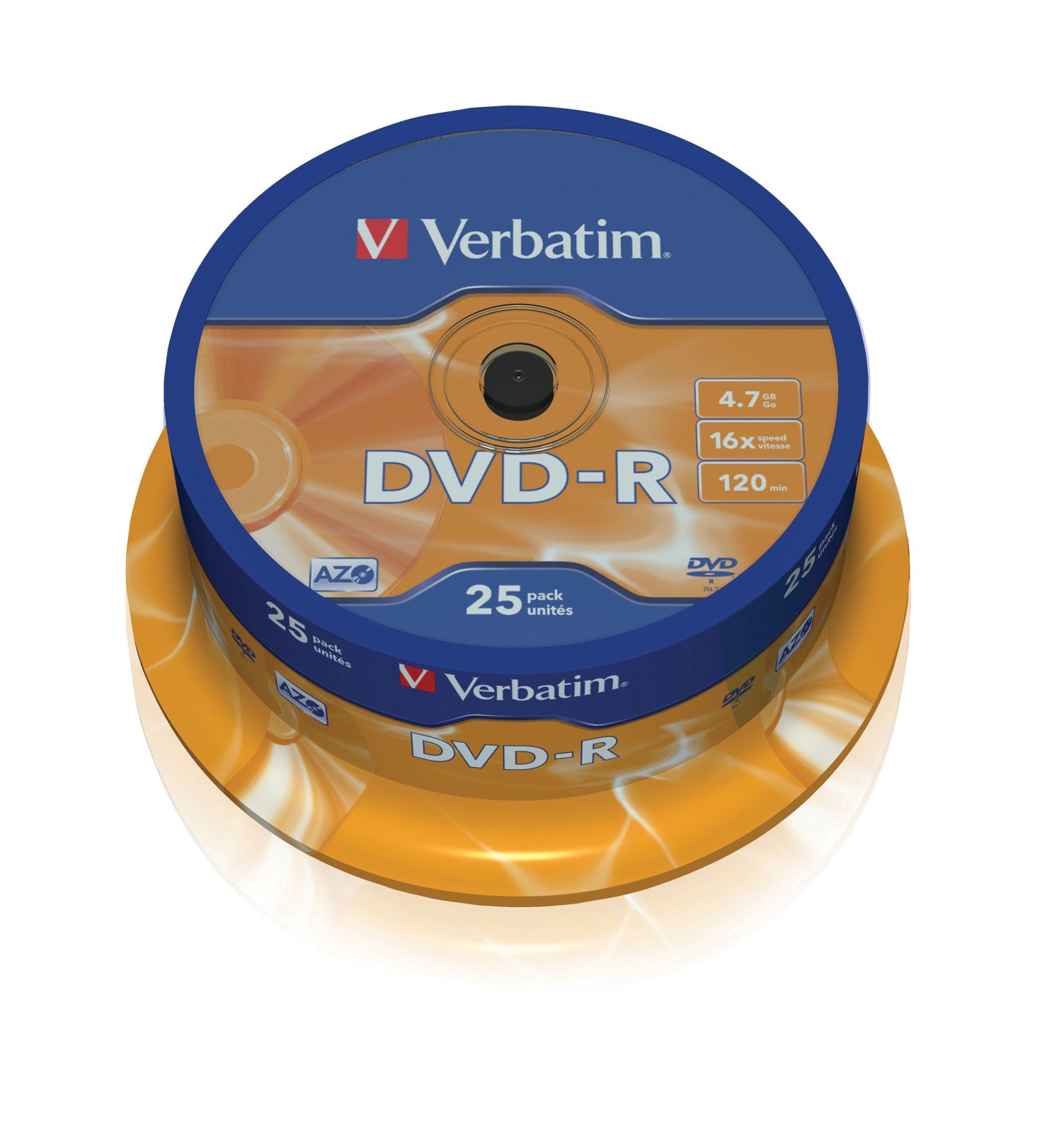 Verbatim DVD-R 4,7GB 25PK Spindel sl, bild 4