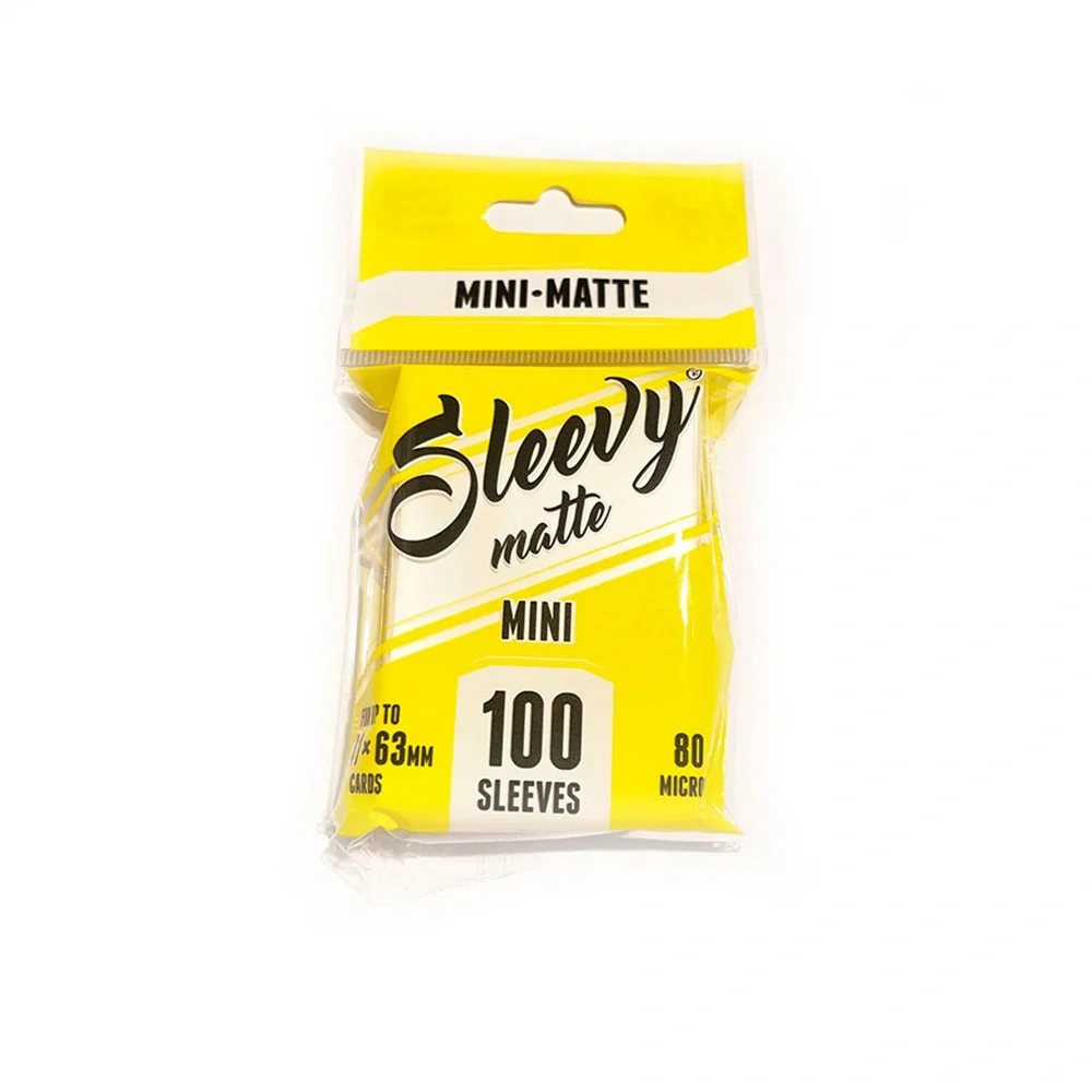 Sleevy Mini matte (100 sleeves for 41x63 mm cards)