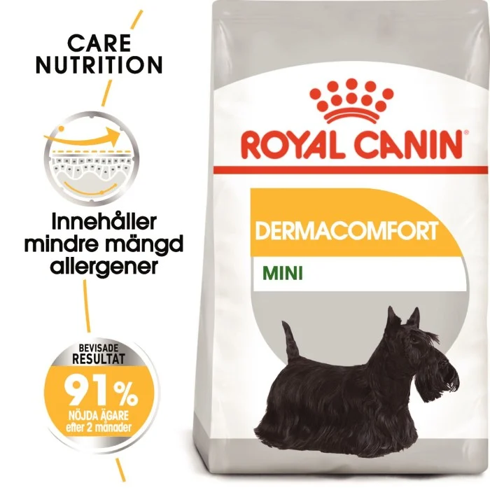 Royal Canin Dermacomfort Mini Adult Torrfoder för hund 8 kg