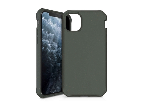 ITSKINS FERONIA BIO-skal till iPhone 11 Pro Max / XS Max® Midnight Green