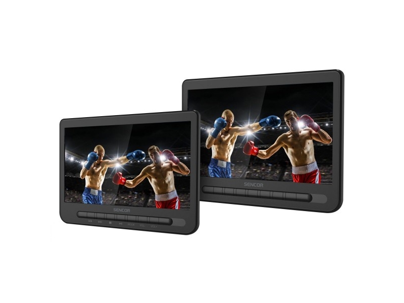 Dual SPV 7105 bärbar DVD-spelare med dubbla enheter
