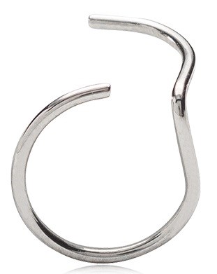 Blomdahl Nose Ring 8 mm Left