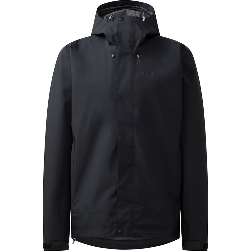 Haglöfs Breeze Proof Jacket Men True Black - S