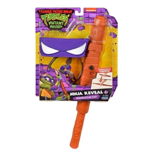 Teenage Mutant Ninja Turtles Basic Roleplay Ninja Reveal - Donatellos Bo Staff