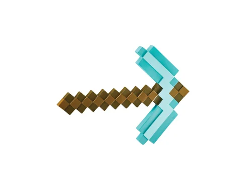 Disguise Minecraft Plastic Replica Diamond Pickaxe 40 cm, bild 2