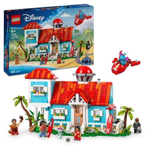 LEGO Disney Classic Lilo och Stitch – strandhus 43268