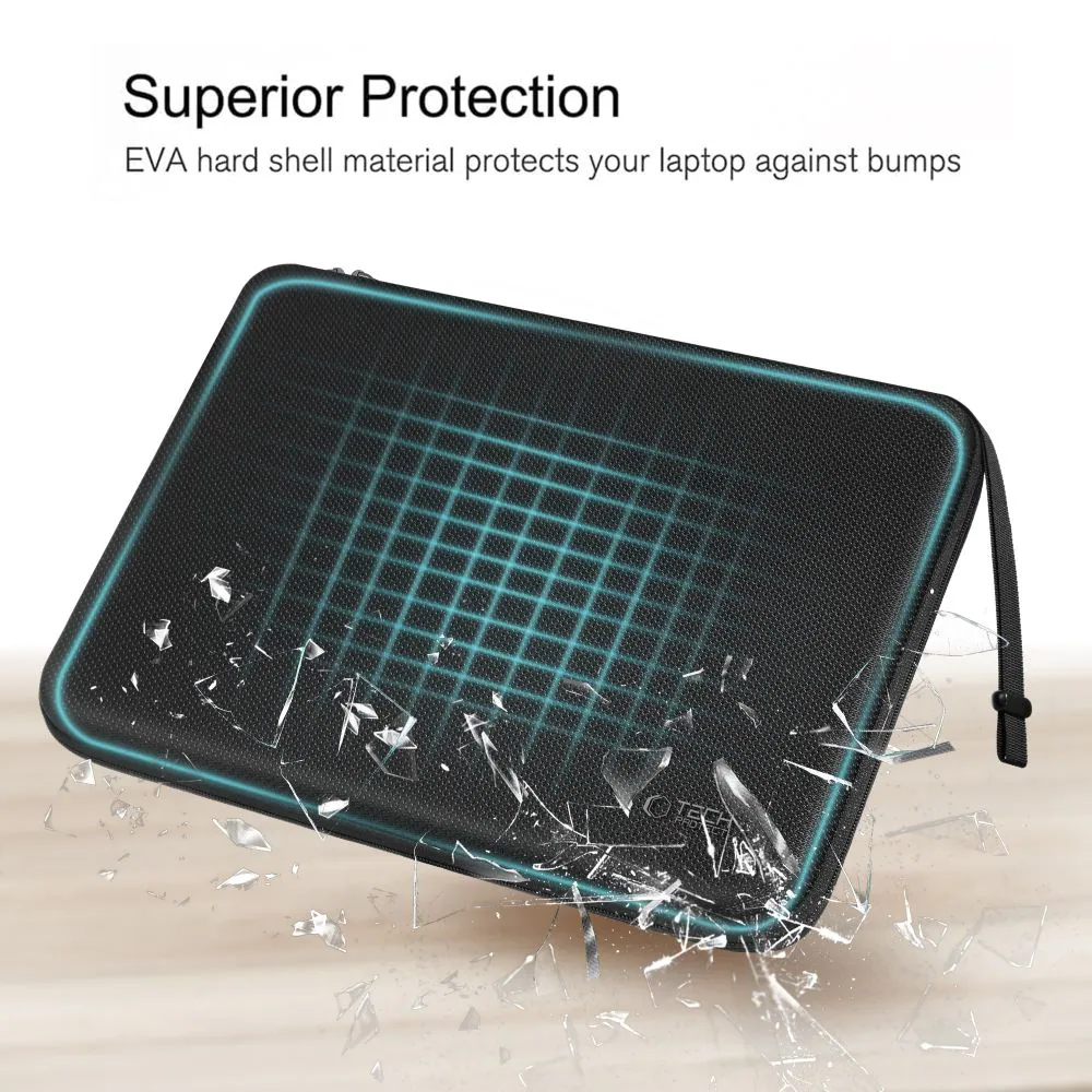 Tech-Protect Hardpouch Laptopfodral för 13–14" – Svart, bild 5