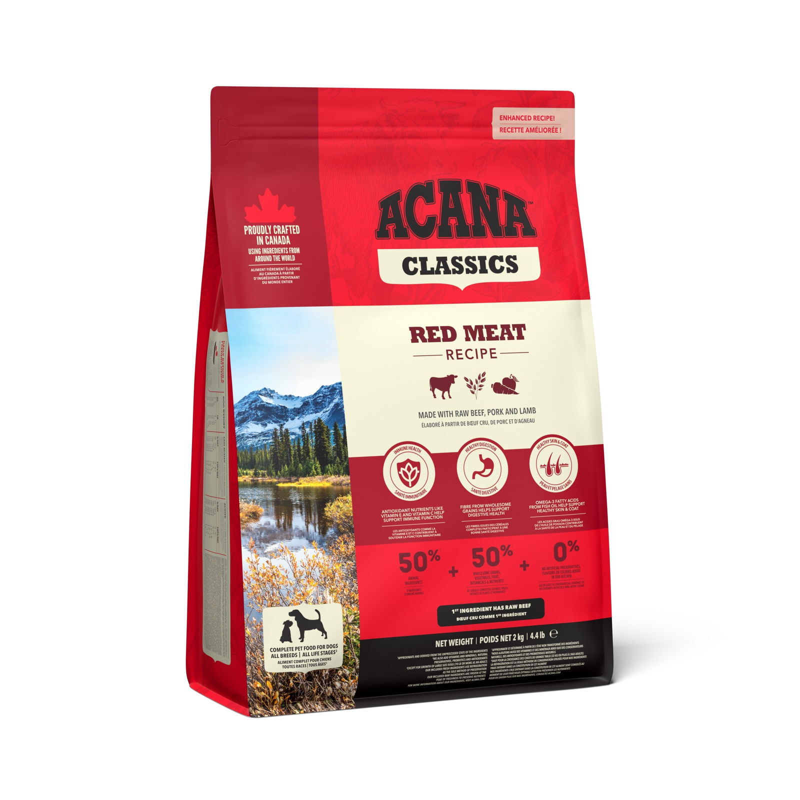 Acana Dog Classics Red Meat Torrfoder till Hund 2 kg