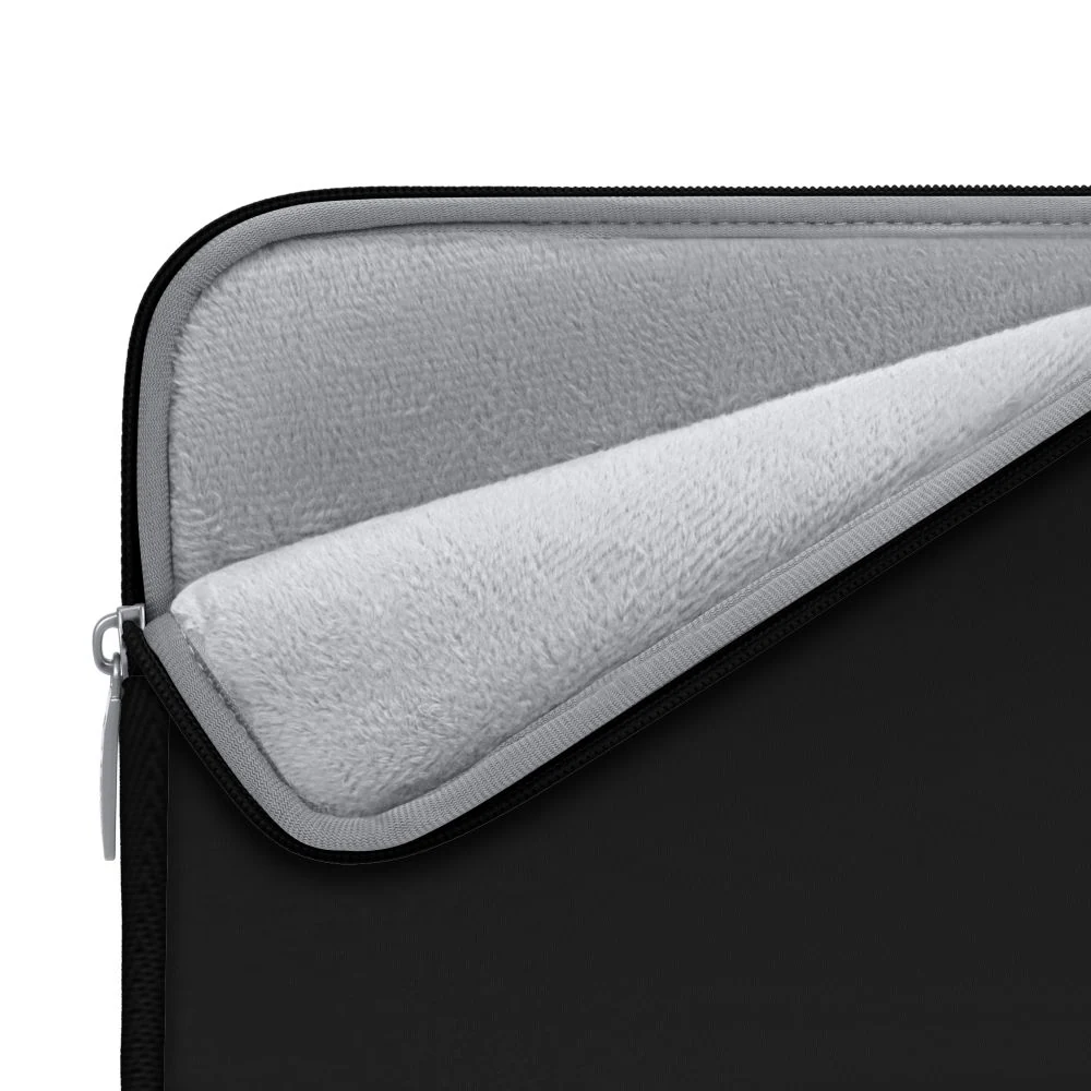 Tech-Protect Neoslim Laptopfodral 13-14" med tillbehörsväska - Svart, bild 4