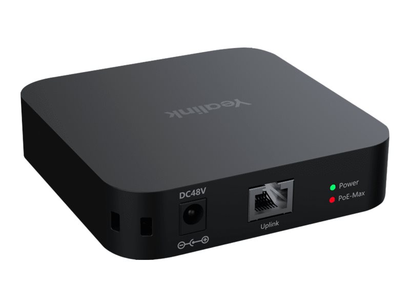 Yealink RCH40 E2 - Hubb - 4 x 10/100/1000 (PoE+) - skrivbordsmodell - PoE+ (90 W)