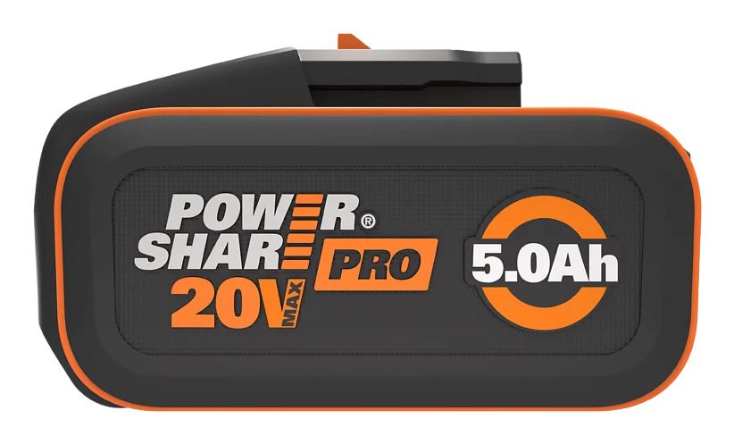 WORX WA3645, Batteri, 5 Ah, 20 V, WORX, Svart, Orange, Litium-Ion (Li-Ion)