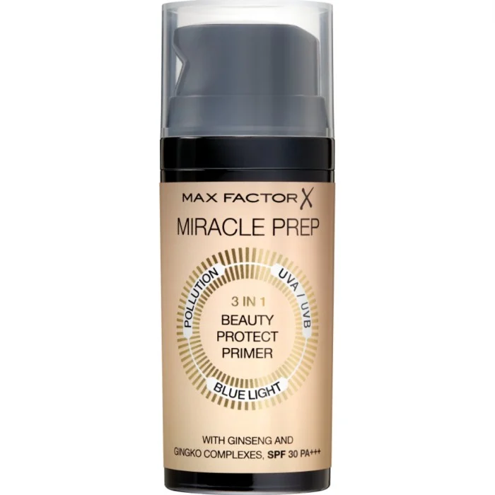 Max Factor Miracle Prep 3 In 1 Beauty Protect Primer SPF30 30 30