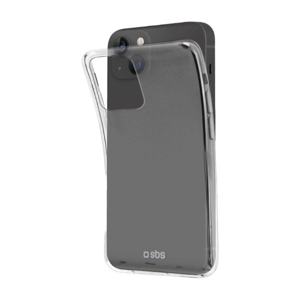 SBS skinny Cover för iPhone 14 Plus, transparent