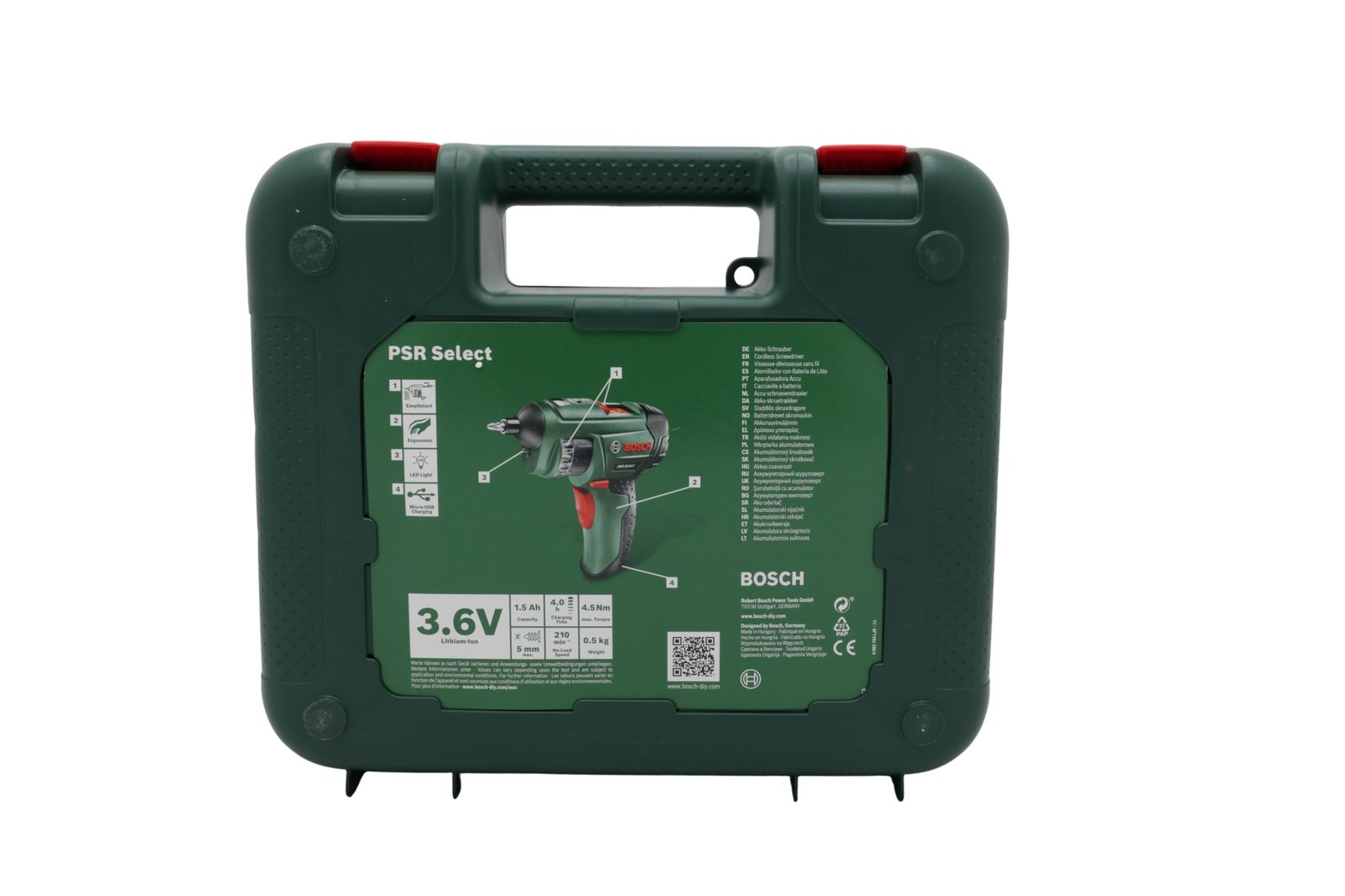 Bosch AKKUSKRUEMASKINE PSR SELECT 3,6V M/USB, bild 3