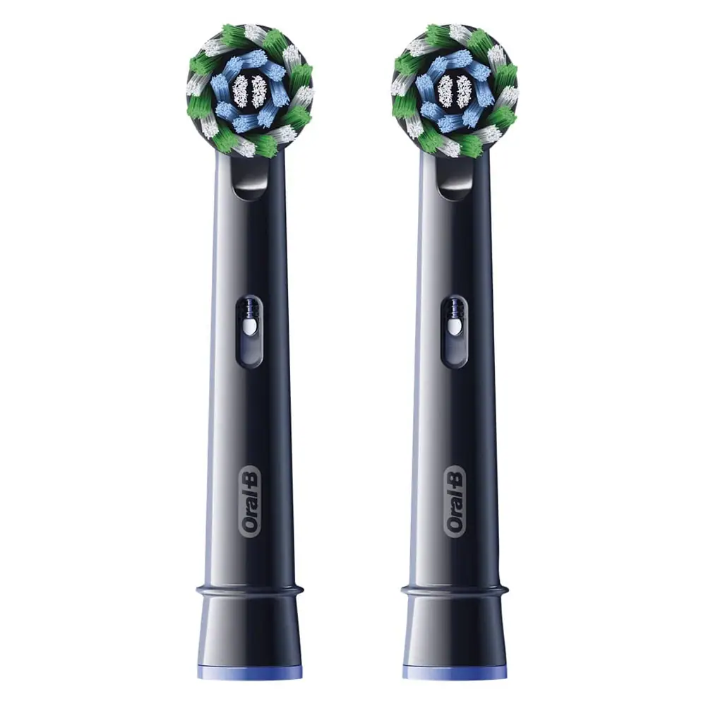 Oral-B Pro Cross Action 2-pack EB50BRX-2 - svart / Cross Action borsthuvuden