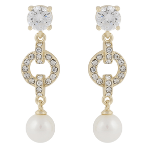 Snö Of Sweden Callie Pearl Ear Gold White Onesize