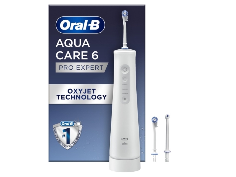 Oral-B AquaCare 6 Pro-Expert vattentandrenser | Oral-B