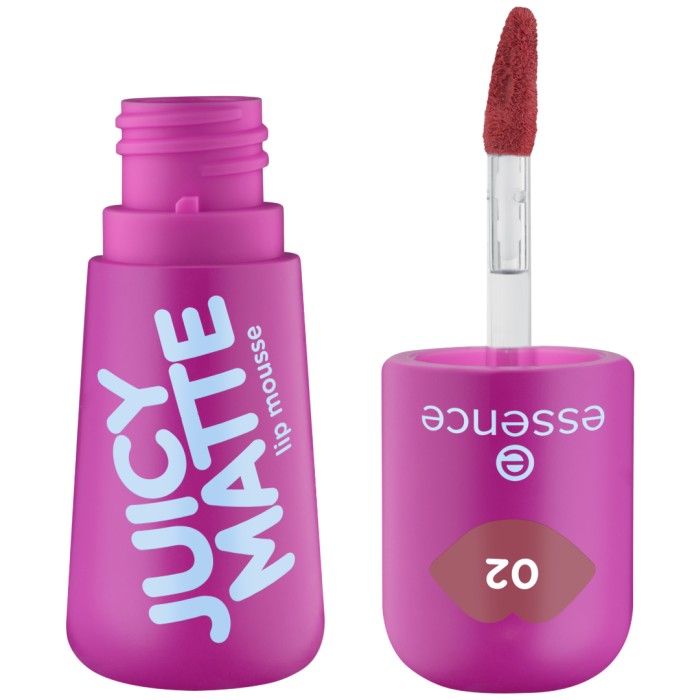 essence Juicy Matte Lip Mousse 02 Featherlight Pink