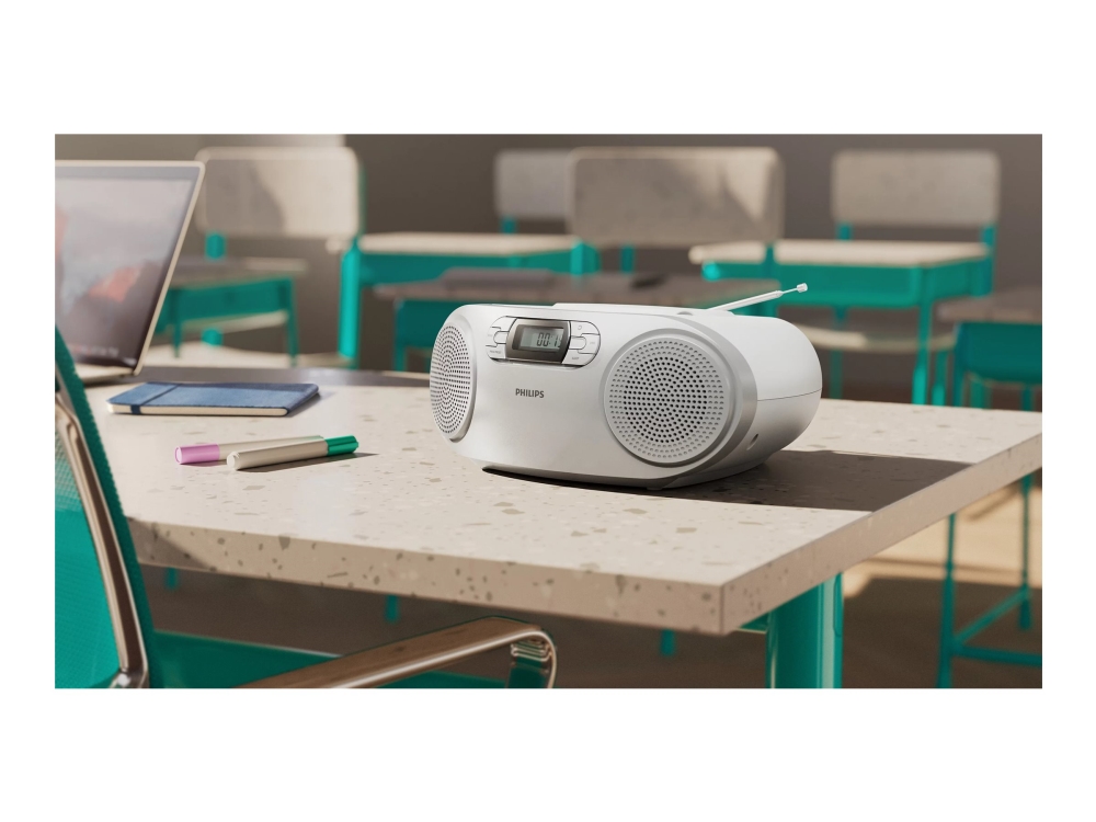 Philips TAZ2000S/10 Radio/CD-spelare, silver