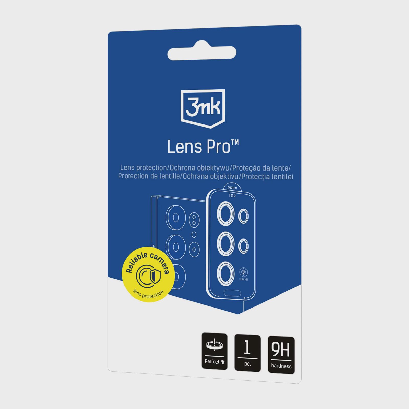 3mk Lens Protection Pro Svart Hybridglas för kameralinsen på Samsung Galaxy S26+, bild 3