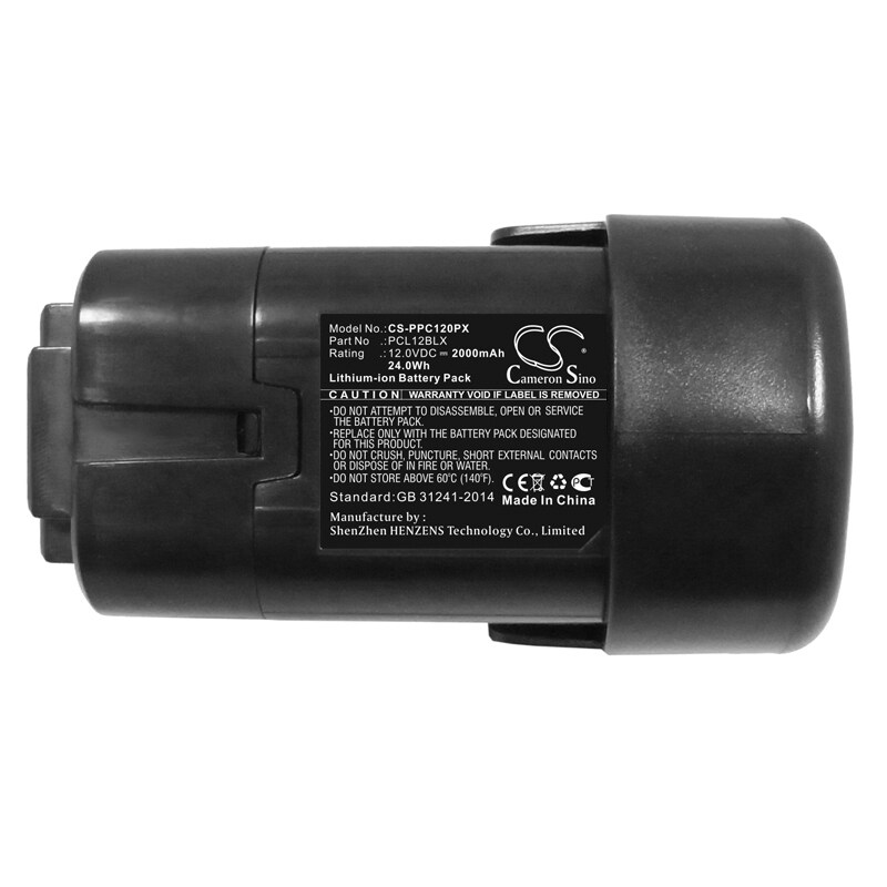 Batteri till Elverktyg för Porter Cable PCL12C, PCL120DDC-2, PCL120CRC-2 m.fl., bild 5