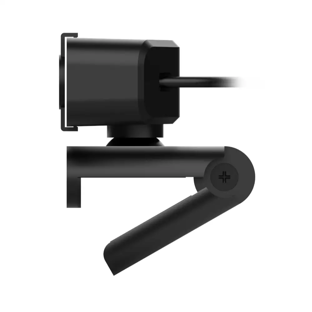 Deltaco 2K QHD-webbkamera med 360° rotation – svart, bild 3