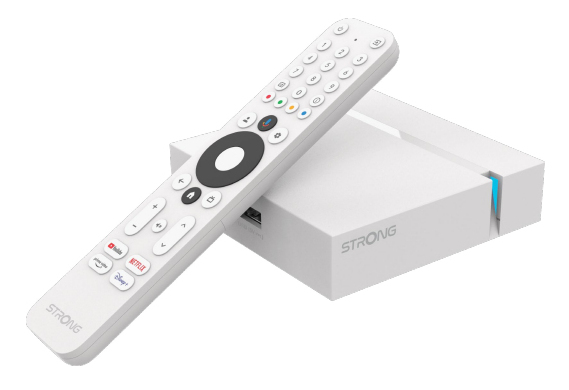 Strong LEAP-S3+ V2 4K Google TV Box mediaspelare
