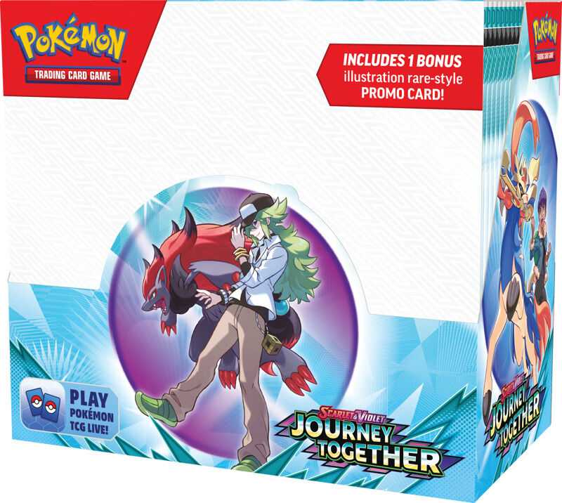 Pokemon Scarlet & Violet 9: Journey Together - Enhanced Booster Box Display (Max 1st per kund), bild 2