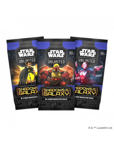 Star Wars Unlimited Shadows of the Galaxy Booster Pack