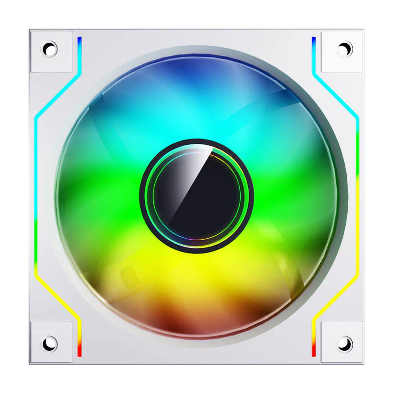 Darkflash DM20 computer fan (white) - Chassi fläkt - 120mm - Vit - 32 dBA