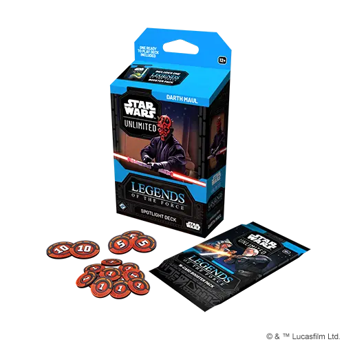 Star Wars Unlimited: Legends of the Force Spotlight Deck Darth Maul