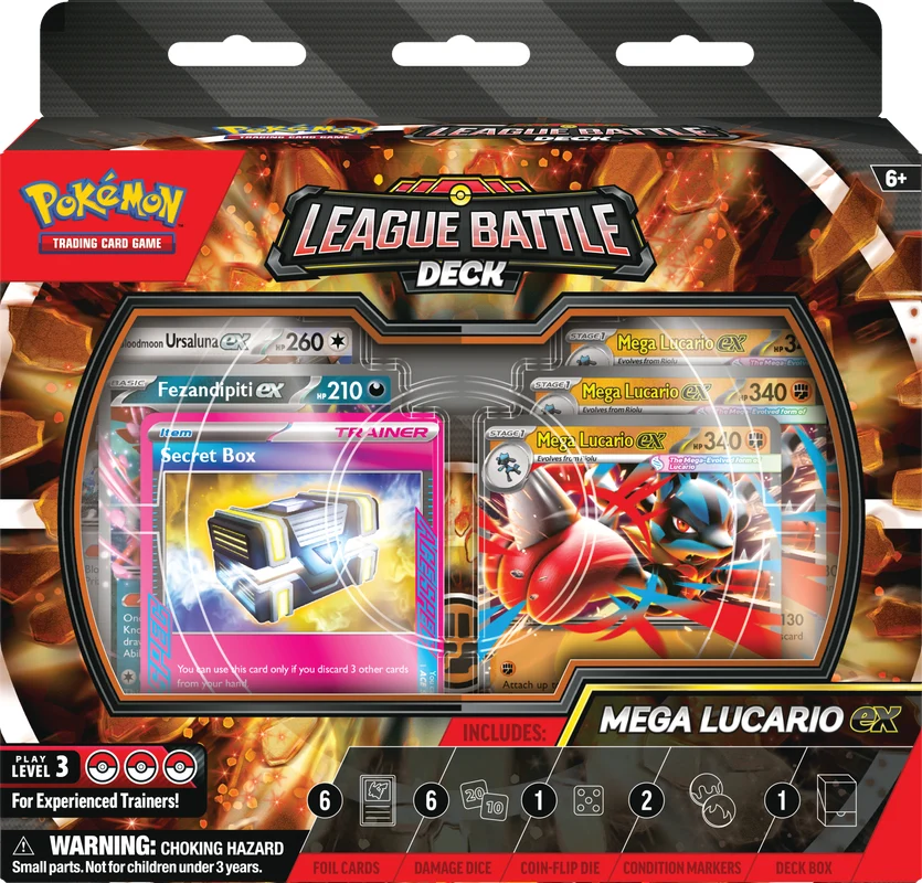 Pokemon Mega Lucario ex League Battle Deck, bild 4