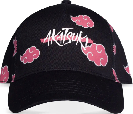 Naruto Shippuden Akatsuki Adjustable Cap Svart