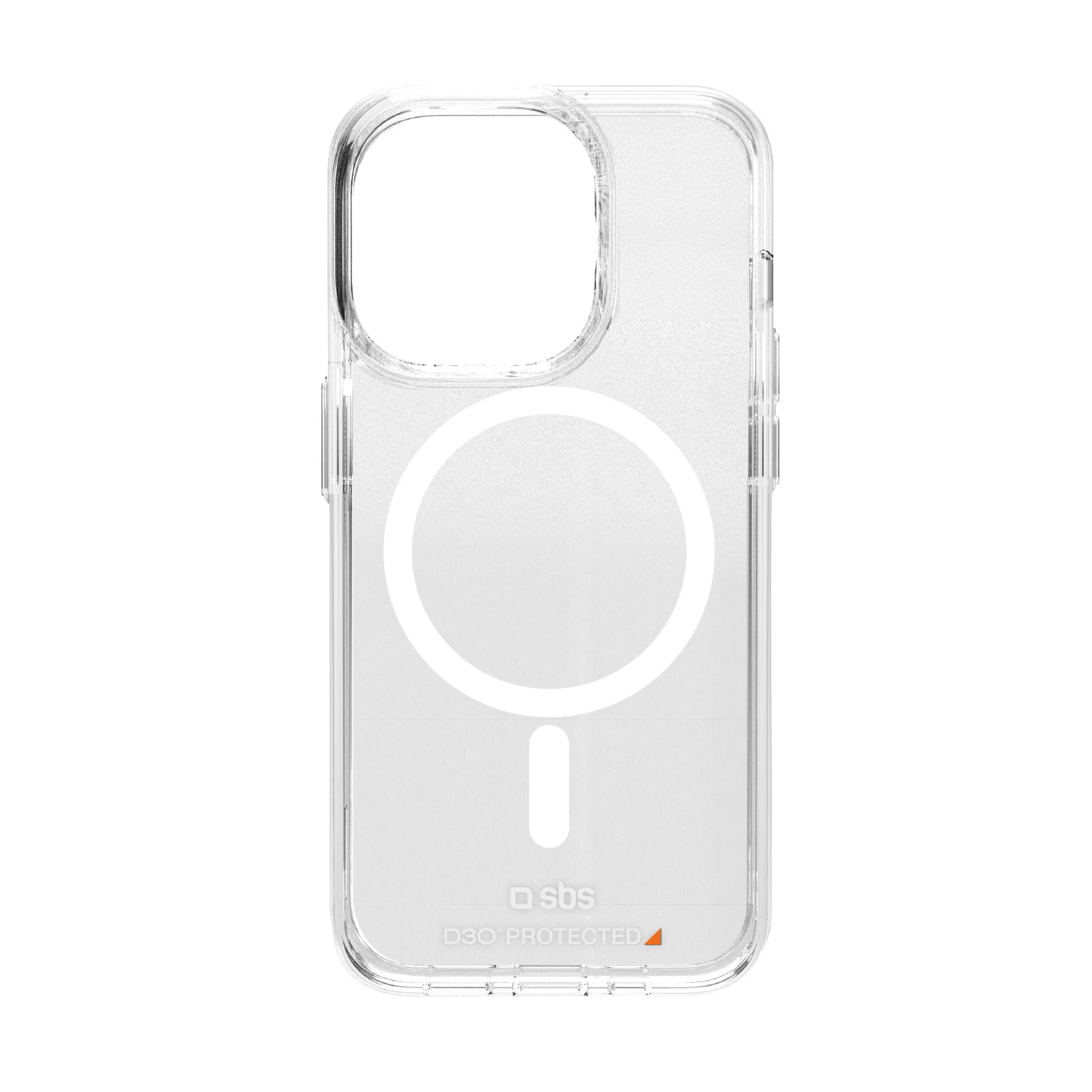 SBS TED3OMAGCOVIP1561 skal för iPhone 15, D3O, MagSafe, transparent