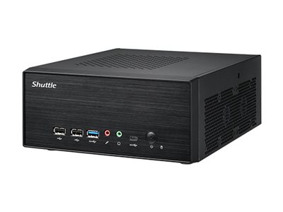 Shuttle XPC slim XB860G2 - Barebone - Slim-PC LGA1851-uttag - Intel B860 Express - ingen CPU - RAM 0 GB - Gigabit Ethernet, 2.5 Gigabit Ethernet