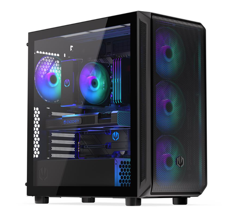 Endorfy Arx 700 ARGB, ATX - Svart, bild 4