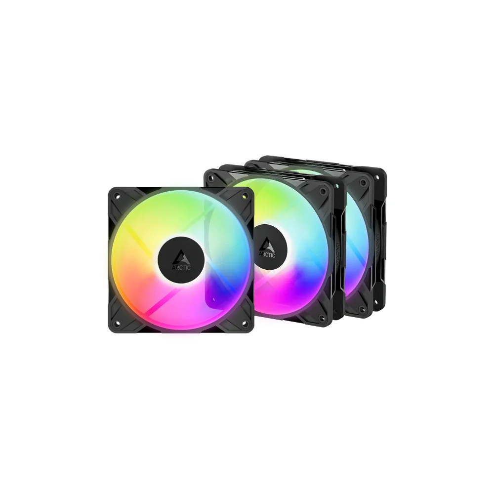 Arctic P12 Pro Reverse PC A-RGB datorlådefläktar (3-pack)
