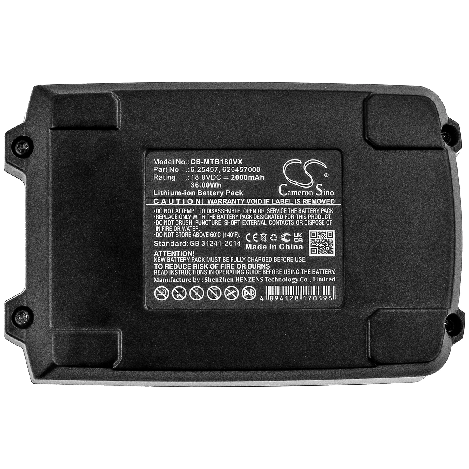 Batteri till Elverktyg för Prebena PKT-8-PR100, PKT-8-PR100-LM, PKT-8-PR100-LM-SET m.fl., bild 5