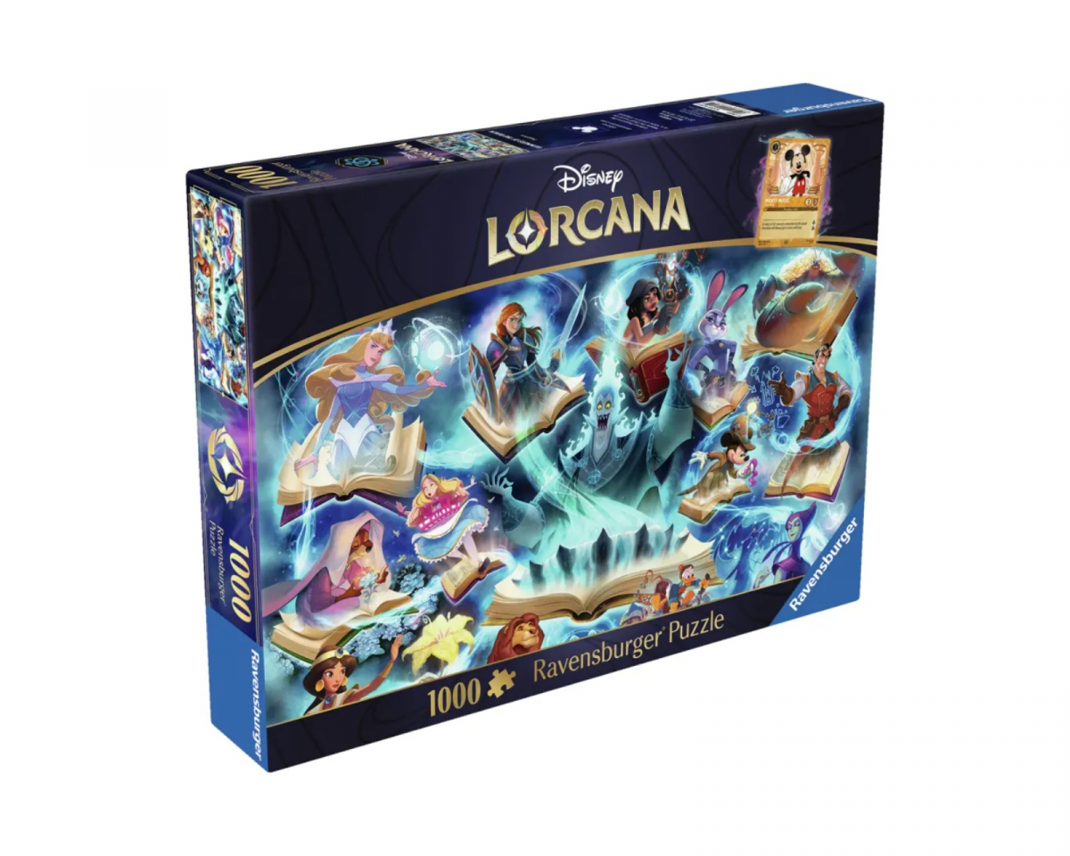 Ravensburger Disney Lorcana Glimmers of the Realm Sapphire Pussel (1000 bitar)