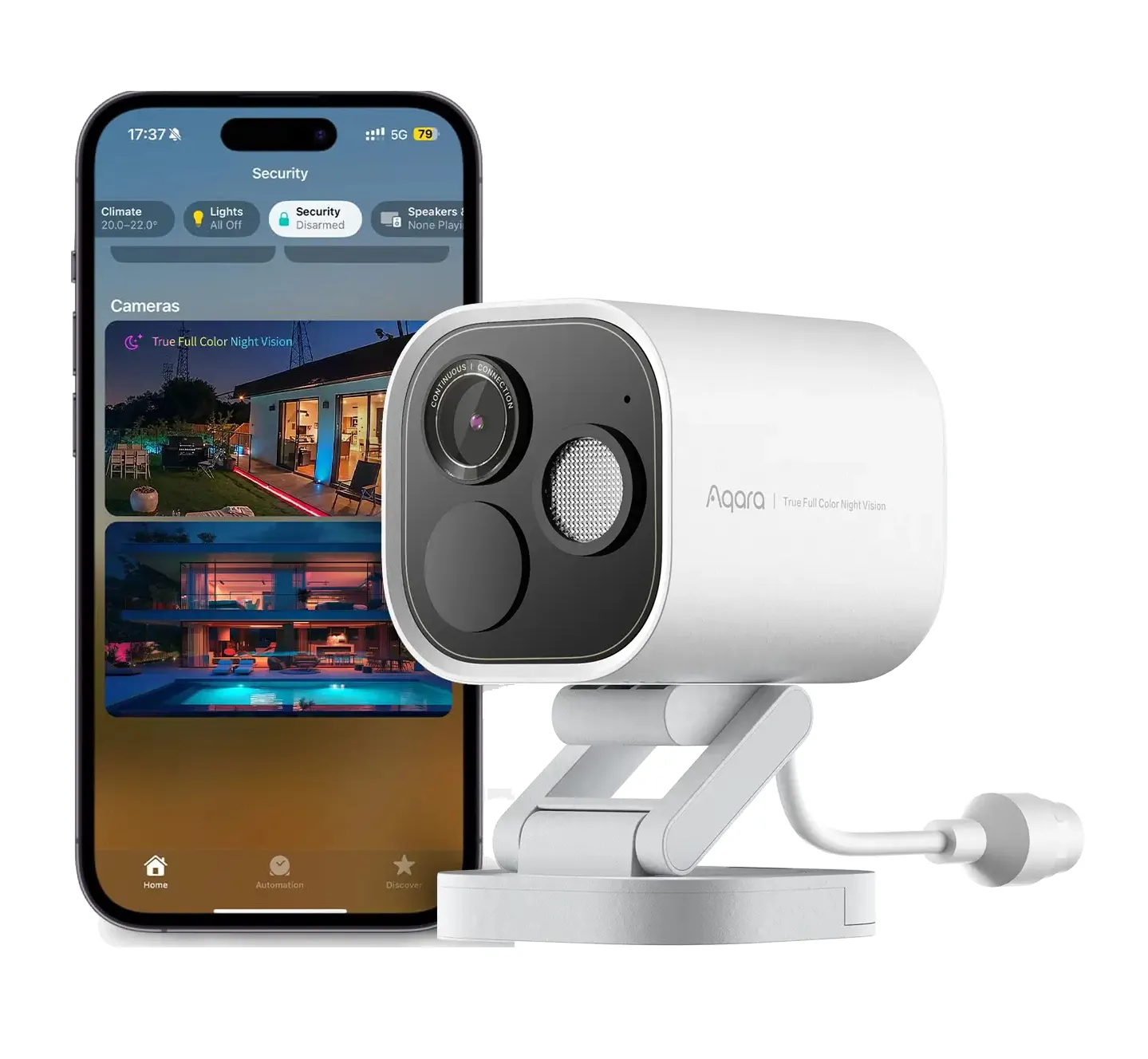 Aqara G5 Pro Camera Hub PoE Vit, bild 4