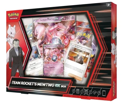 Pokemon Team Rocket’s Mewtwo EX Box