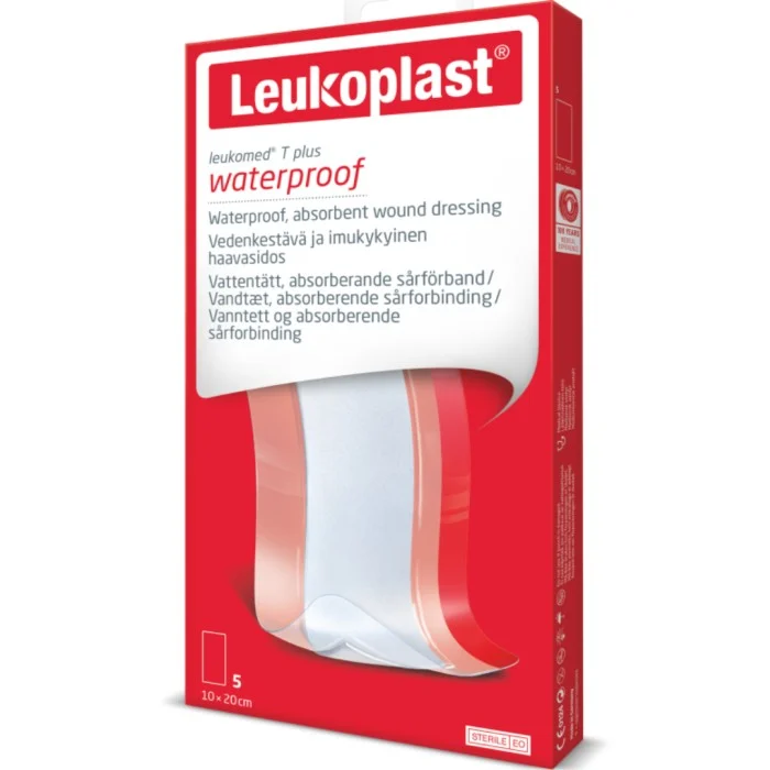 Leukoplast Leukomed T Plus Snabbförband 10 x 20 cm, 5 st